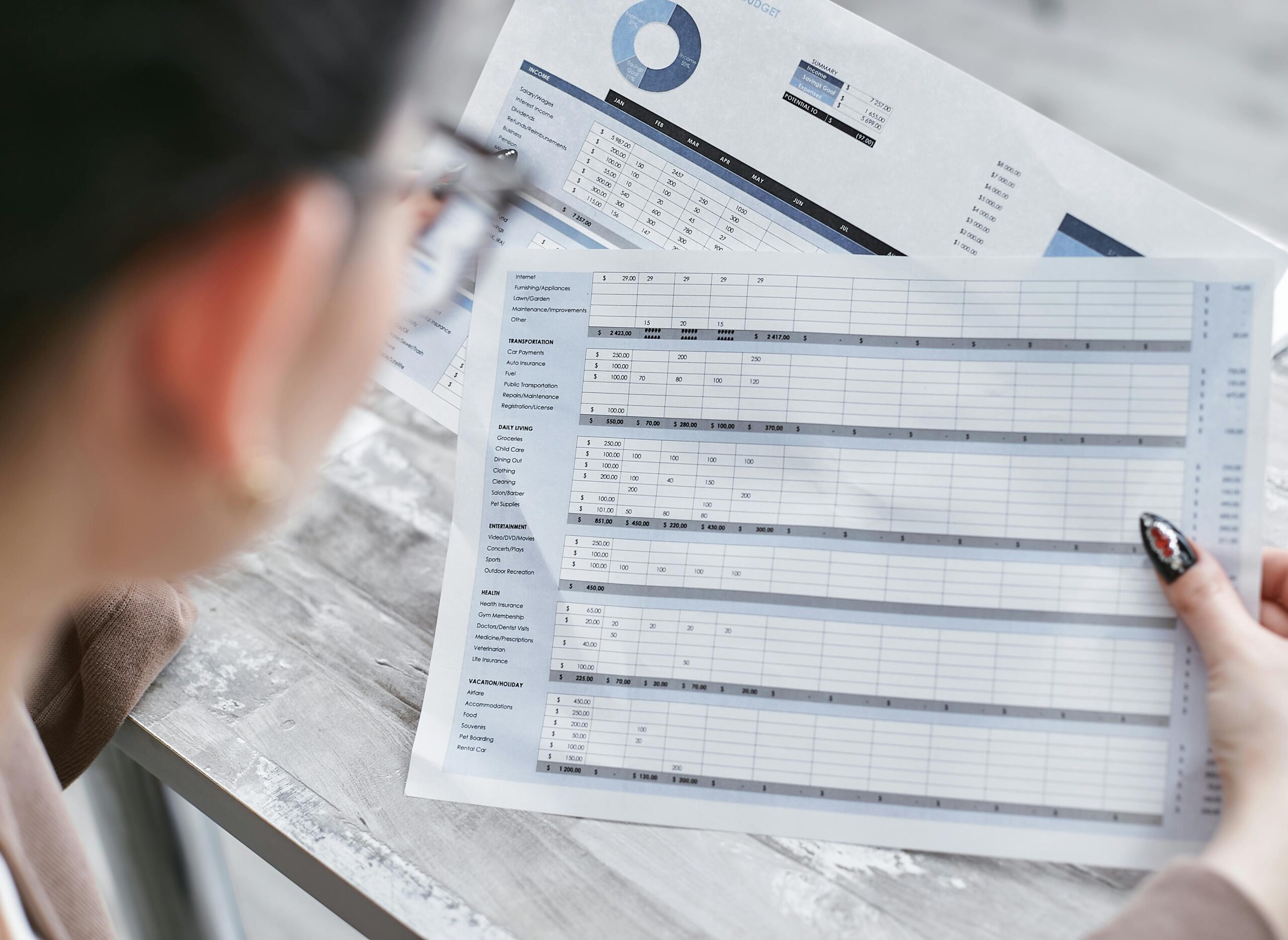 Create and use spreadsheets